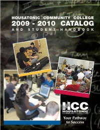 2009 - 2010 Catalog Andstudenthandbook
