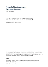 40 Years of EU Membership
