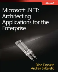 Microsoft .NET: Architecting Applications for the Enterprise Ebook