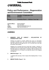 (Public Pack)Agenda Document for Policy and Performance