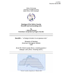 Geology of the Saline County Xenolith and Surrounding Area