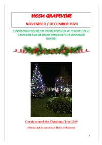 Hosm Grapevine November / December 2020