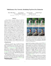 Multi-Instance Pose Networks: Rethinking Top-Down Pose Estimation