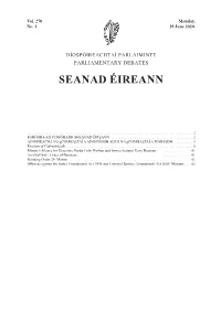 Seanad Éireann