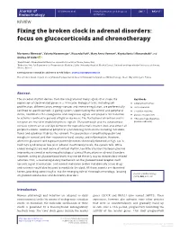 Fixing the Broken Clock in Adrenal Disorders: Focus on Glucocorticoids and Chronotherapy