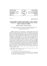 Freq Lopment Quency Ct of Drou Curves I Basin, Ta Ught