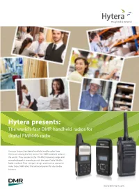 Hytera DMR Tier I