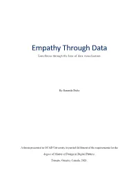 Empathy Through Data Loneliness Through the Lens of Data Visualization