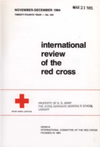 International Review of the Red Cross