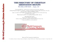 Internet Directory Updated July 2010