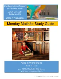 Monday Matinée Study Guide