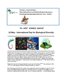 “Dr. APIS” SCIENCE LEAFLET