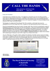 CALL the HANDS NHSA DIGITAL NEWSLETTER Issue No.20 June 2018