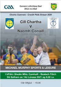 Cill Chartha V Naomh Conaill