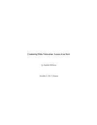 Combatting White Nationalism: Lessons from Marx by Andrew Kliman