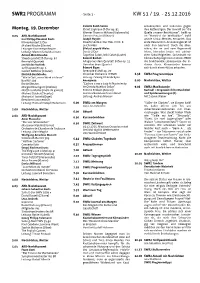 Swr2 Programm Kw 51