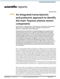 An Integrated Transcriptomic and Proteomic Approach to Identify The