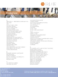 Product List