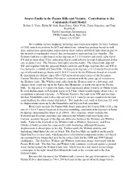 Source Faults in the Puente Hills and Vicinity: Contribution to the Community Fault Model Robert S