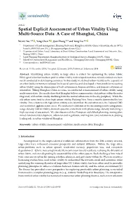 A Case of Shanghai, China