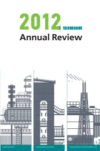 Annual Report for 2012