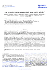 Star Formation and Mass Assembly in High Redshift Galaxies