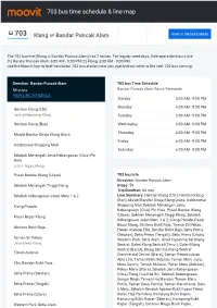 703 Bus Time Schedule & Line Route