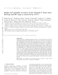 Stable and Unstable Accretion in the Classical T Tauri Stars IM Lup and RU Lup As Observed by MOST