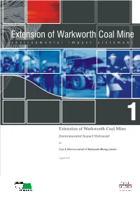 Extension of Warkworth Coal Mine Environmental Impact Statement