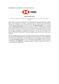 Registration Document Dated 30 March 2020