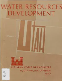 Water Resources Development by the U.S. Army Corps of Engineers in Utah