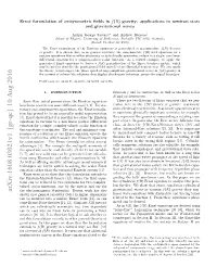 Arxiv:1608.03021V1 [Gr-Qc]