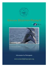 IONIAN DOLPHIN PROJECT By