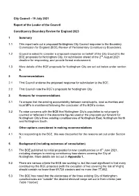 Response to the Constituency Boundary Review 2023.Pdf