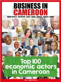 Business in Cameroon Is Com- Choice, Which Is Generally Based on Deserve to Be Presented