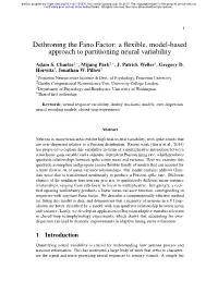 Dethroning the Fano Factor: a Flexible, Model-Based Approach To
