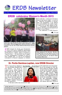 ERDB Newsletter Vol. 7 No. 1 Colored.Pub