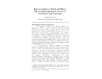 Representations of North and Winter the Methodological Point of View of "Nordicity" and "Winterity"