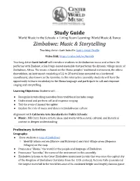 Study Guide Zimbabwe