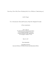 Evaluating India's Use of Militias In