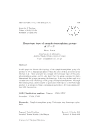 Homotopy Type of Symplectomorphism Groups of S2 × S2 S´Ilvia Anjos