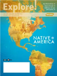 ON AIR, ONLINE, on the GO MEMBER GUIDE | NOVEMBER 2018 ADVERTISEMENT from the President Where to Tune In