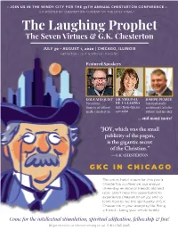 The Laughing Prophet the Seven Virtues & G.K