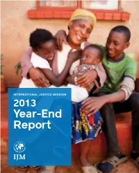 Year-End Report at a Glance in 2013