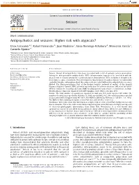 Antipsychotics and Seizures: Higher Risk with Atypicals?