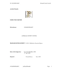 Inspectors Report (HA0/RHA0009.Pdf, PDF Format