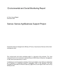 Samoa Agribusiness Support Project