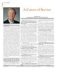 To Download a PDF of an Interview with the Honorable Lincoln D