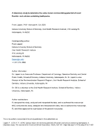 A Laboratory Study to Determine the Caries Lesion Remineralizing Potential of Novel Fluoride- and Calcium-Containing Toothpastes