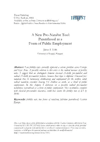 A New Pro-Natalist Tool: Parenthood As a Form of Public Employment